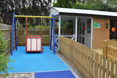 Helen & Douglas House Garden Wheelchair Swing