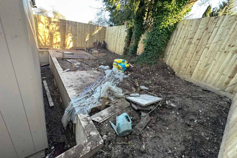 Terraced Garden Landscaping Buckinghamshire
