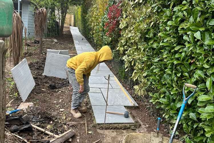 Terraced Garden Landscaping Buckinghamshire