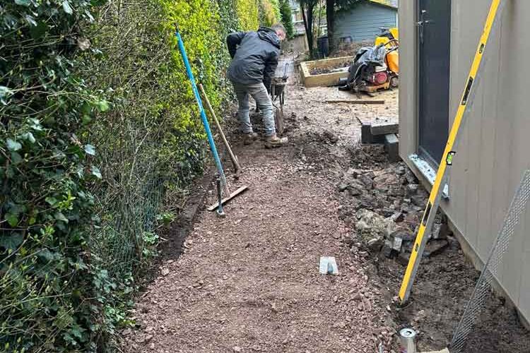Terraced Garden Landscaping Buckinghamshire