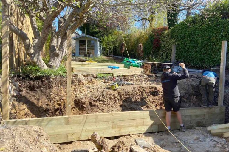 Terraced Garden Landscaping Buckinghamshire