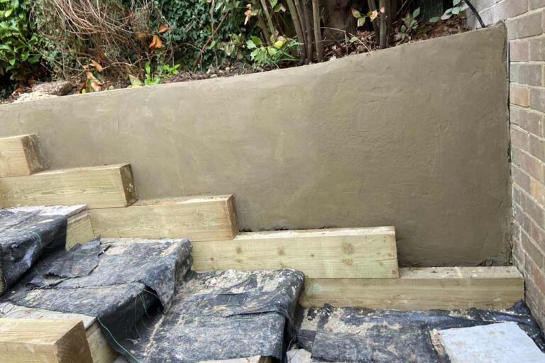 Terraced Garden Landscaping Buckinghamshire