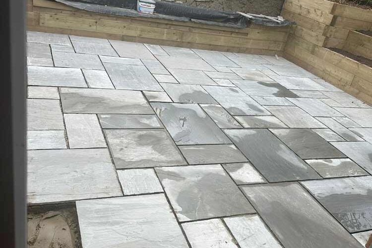 Terraced Garden Landscaping Buckinghamshire