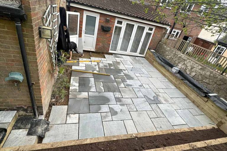 Terraced Garden Landscaping Buckinghamshire