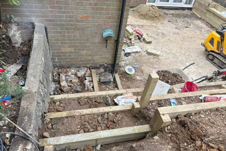 Terraced Garden Landscaping Buckinghamshire