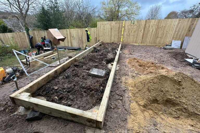 Terraced Garden Landscaping Buckinghamshire
