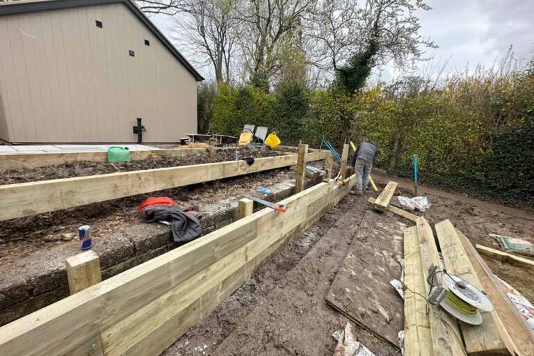 Terraced Garden Landscaping Buckinghamshire